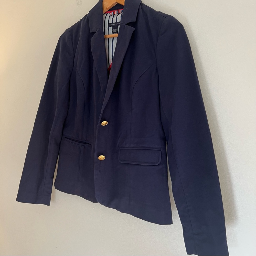 Tommy Hilfiger Navy Blazer Women’s Size 4